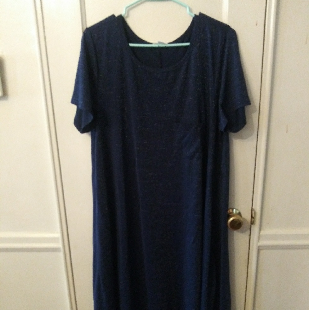 Blue dress